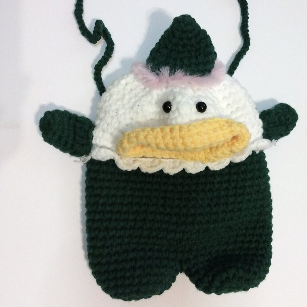 Handmade Crochet Big Mouth Bag